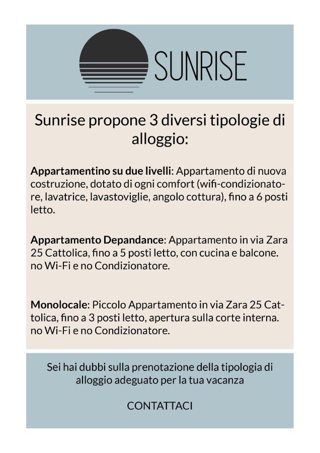 Appartamenti Sunrise Cattolica Exteriér fotografie